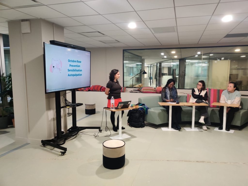 Prévention octobre rose Sensibilisation Autopalpation