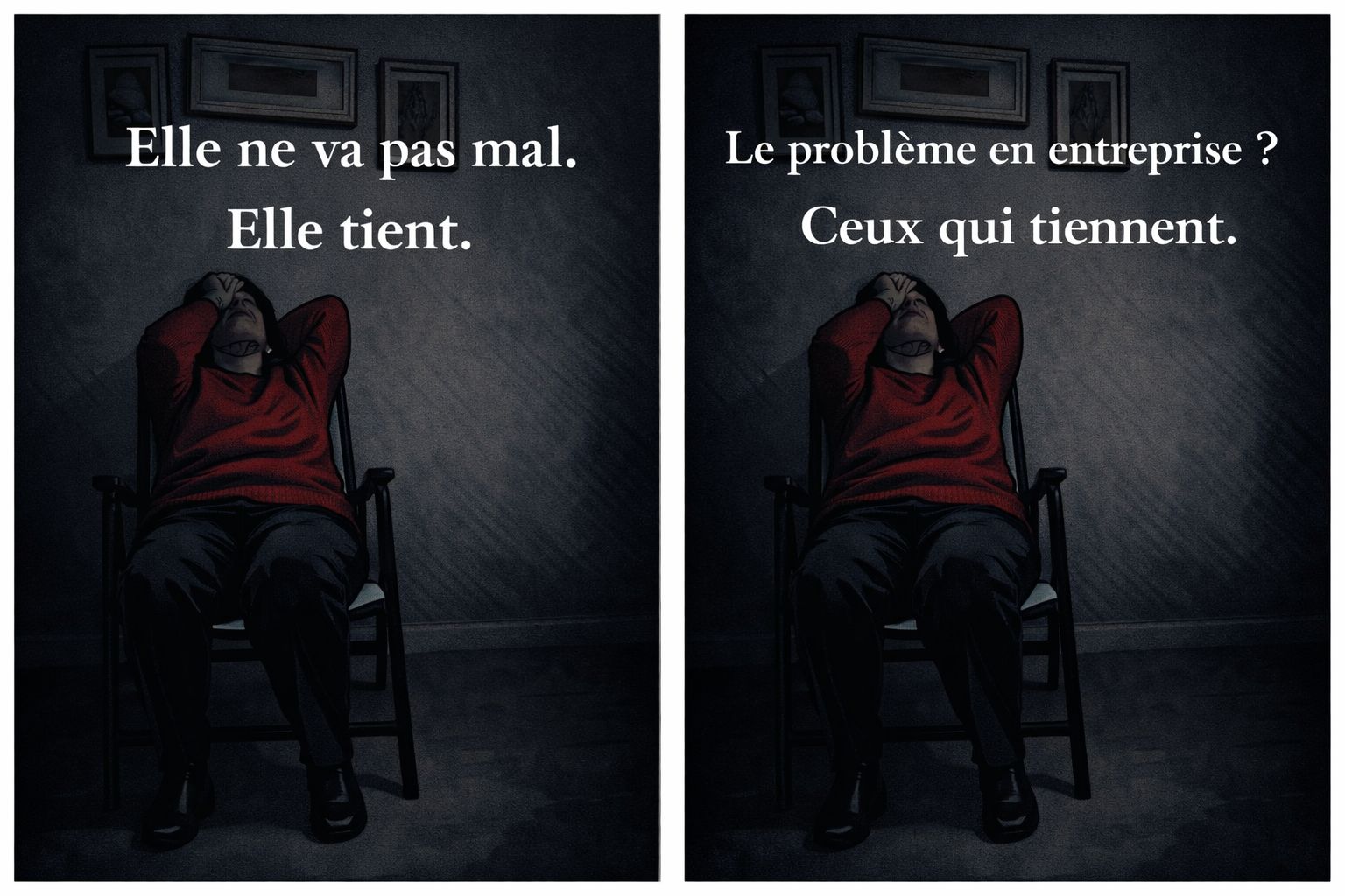 Burnout en entreprise : les signes précurseurs passent souvent inaperçus parce que la performance est encore là. Comprendre pourquoi "tenir" peut être un signal d'alarme, et ce que le management peut faire concrètement.